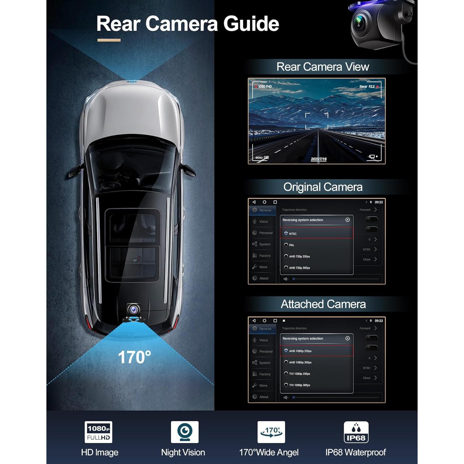 Radio de Coche Sonicube 9.7" Android 13 para Dodge Ram 2013-2018