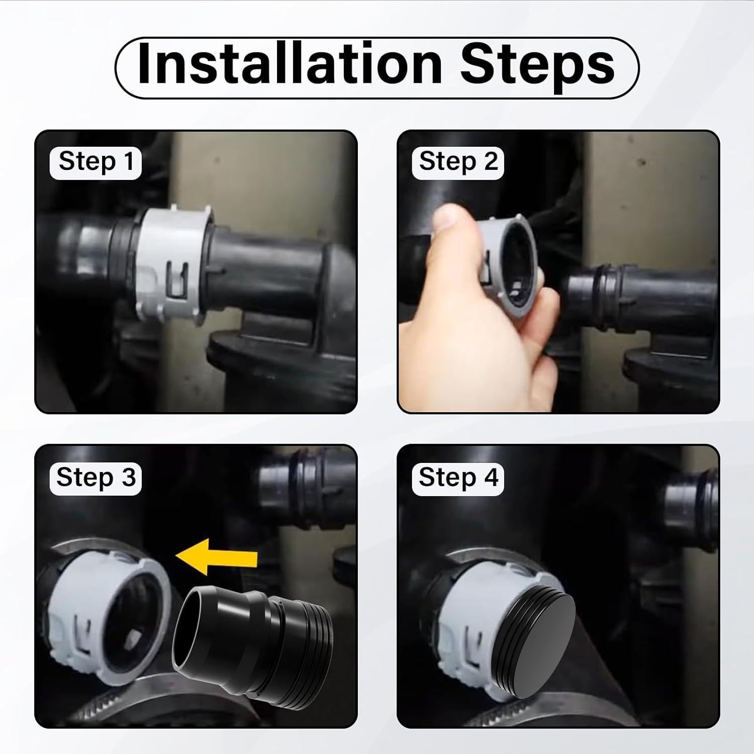 Tapón de Válvula de Descarga VTA NIULPFZTK para Ford F150 2.7L 3.5L 2013-2023