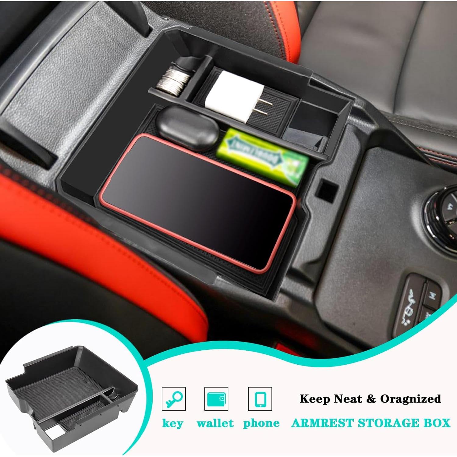 Bandeja Organizadora de Consola Central Neepiar para Ford Ranger 2024-2025