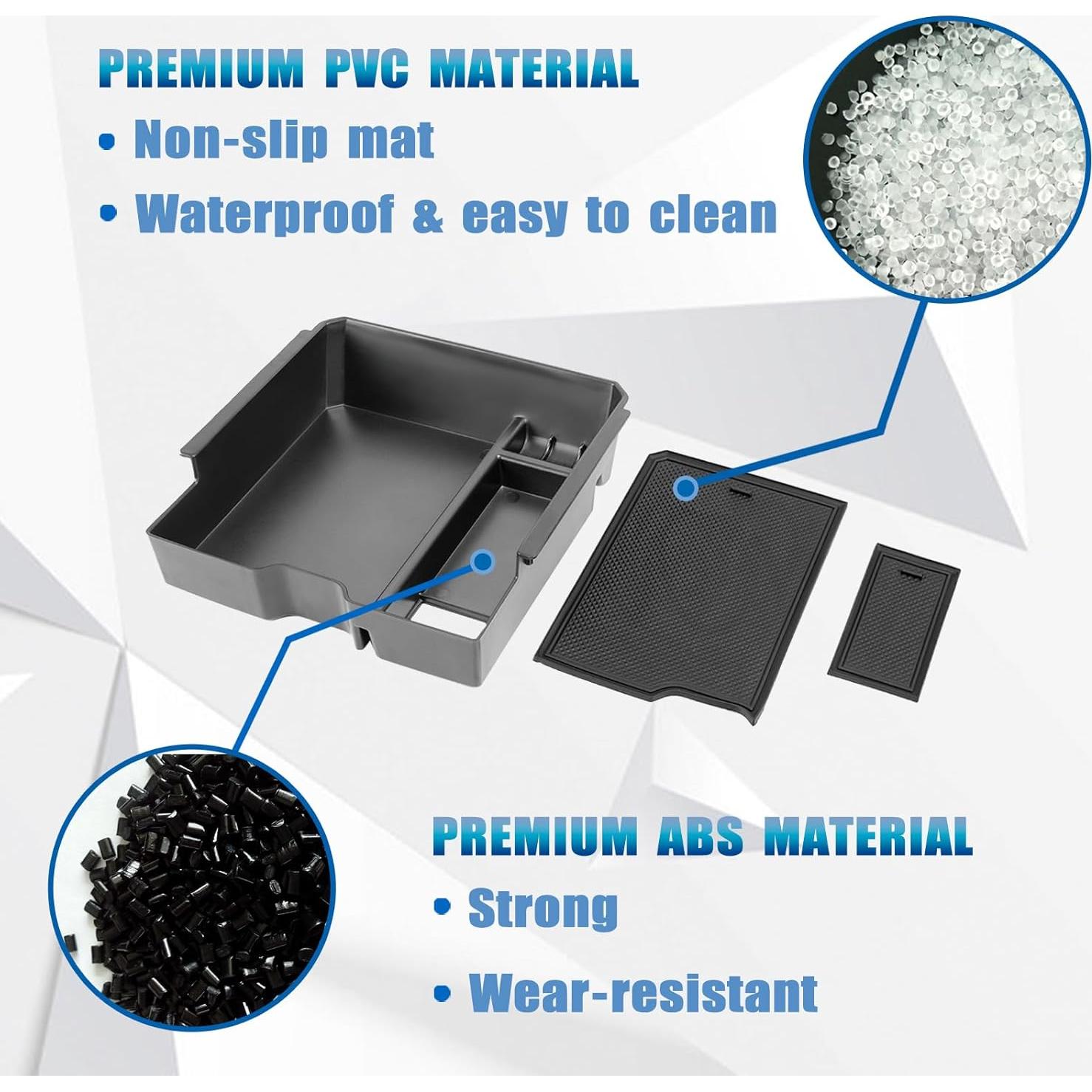 Bandeja Organizadora de Consola Central Neepiar para Ford Ranger 2024-2025