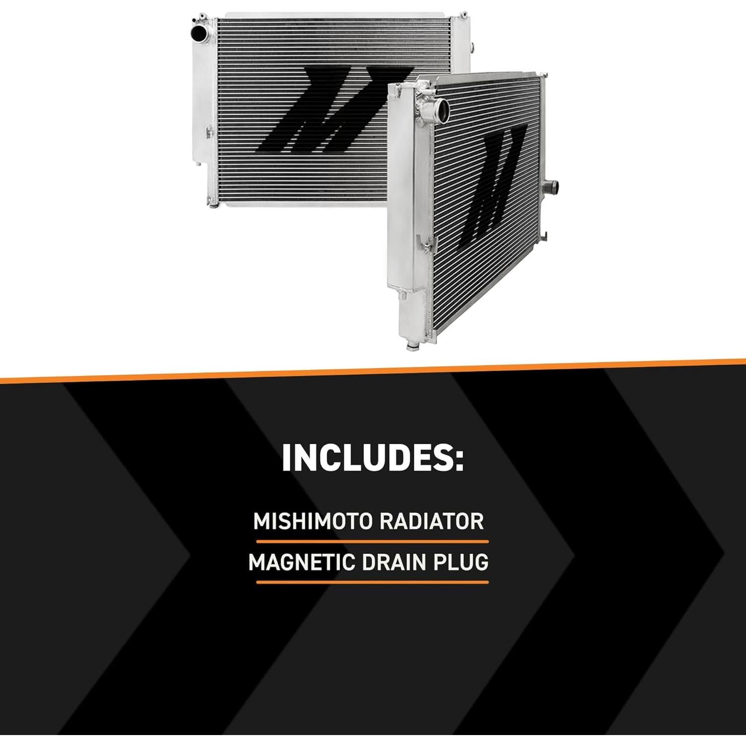 Radiador de Aluminio Mishimoto MMRAD-E36-92 para BMW E36 1992-1999