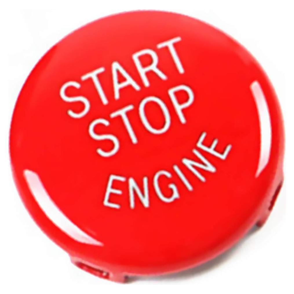 Botón de Inicio y Parada Rojo Jaronx para BMW Serie 1 3 5 6 X1 X3 X5 X6