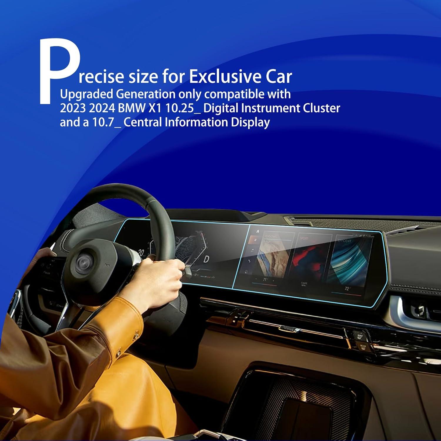 Protector de Pantalla Templado BMW X1 X2 2023-2025 10.25" 10.7"