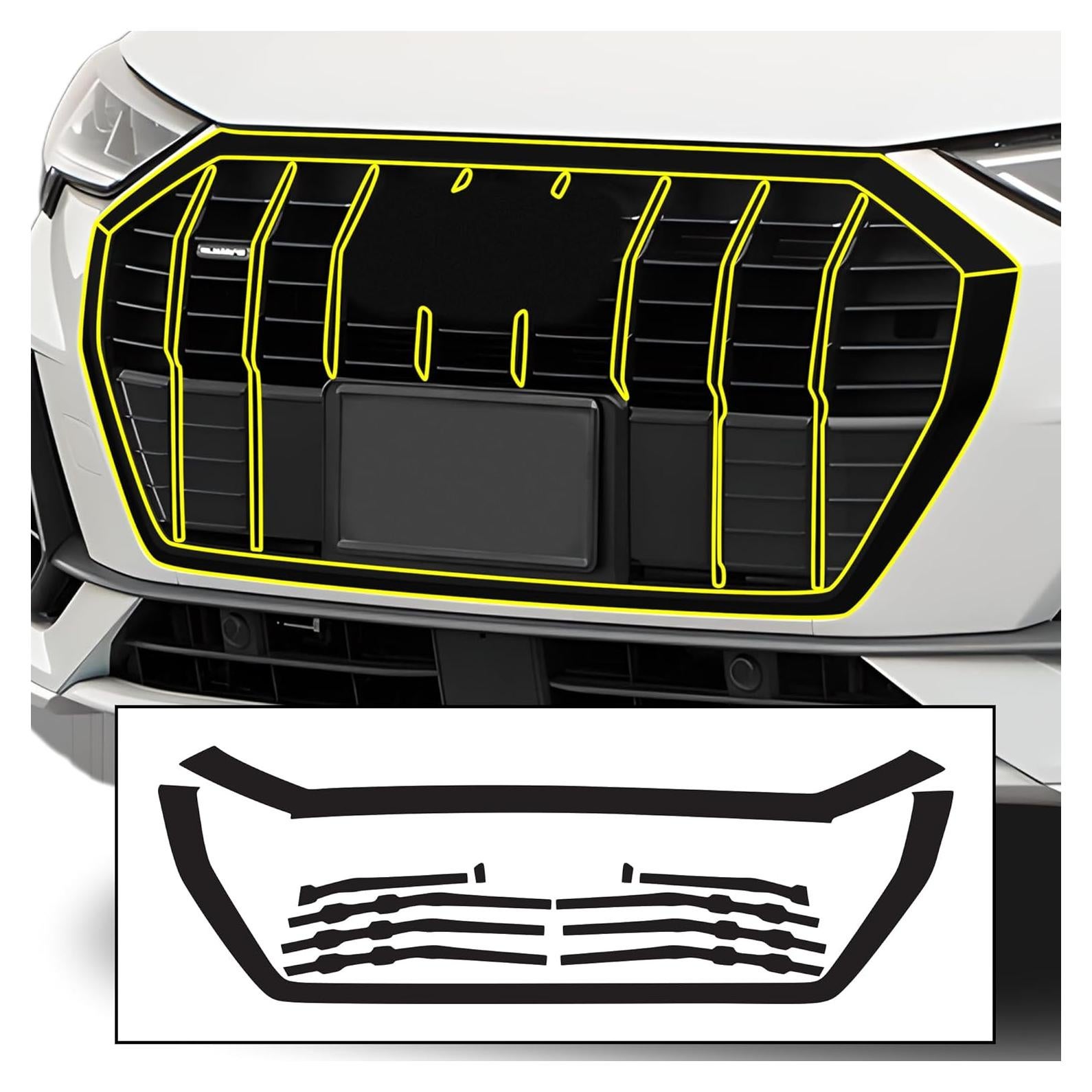 Superficie Eliminación Cromo Frontal BOGAR TECH Audi Q3 2019-2025