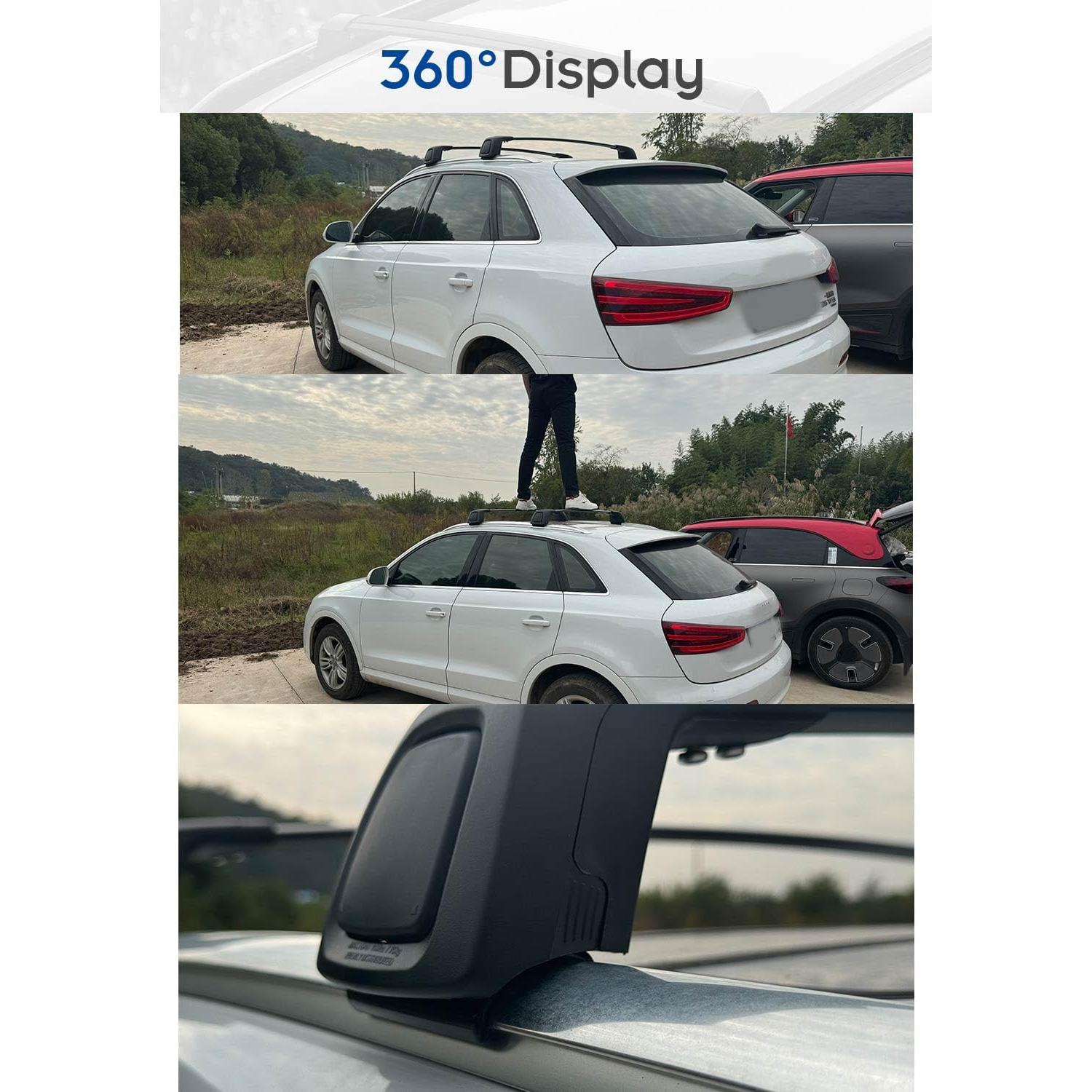 Barras Transversales de Techo SNIXWOO para Audi Q3 2015-2018