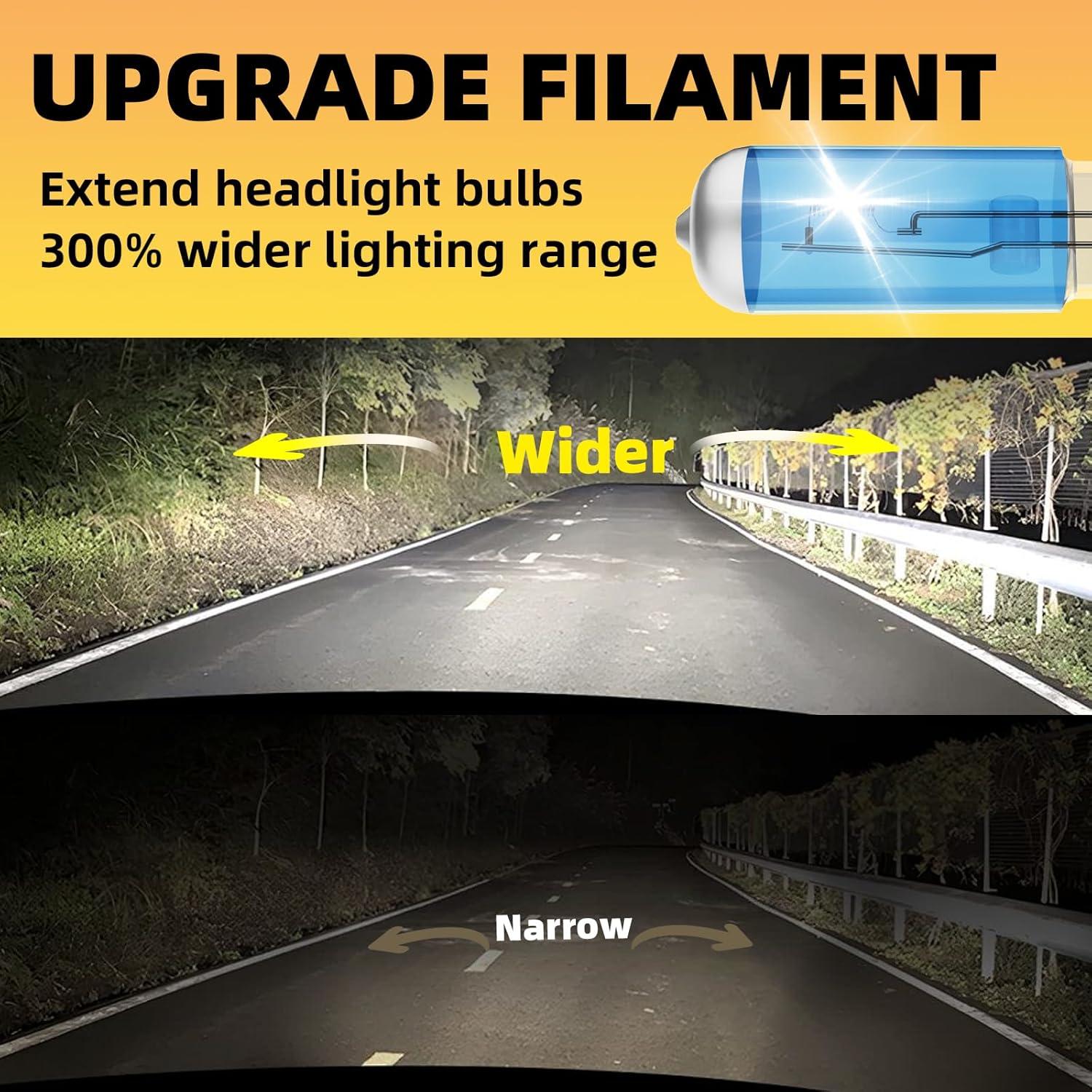 Bombillas Halógenas AOXTOZH H9 H7 para Volkswagen Passat 2016-2019