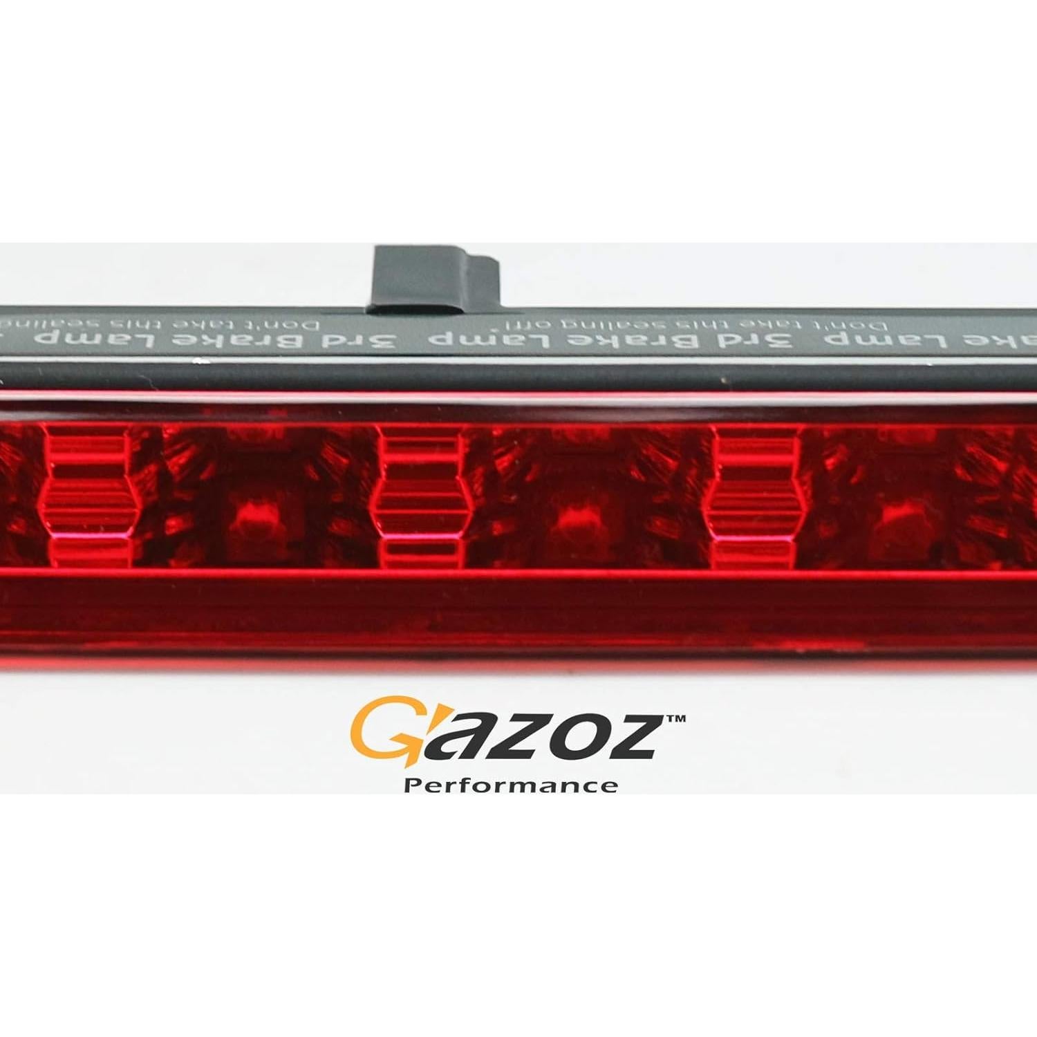Luz de freno tercera LED roja Gazoz para Peugeot 206cc 2001-2008