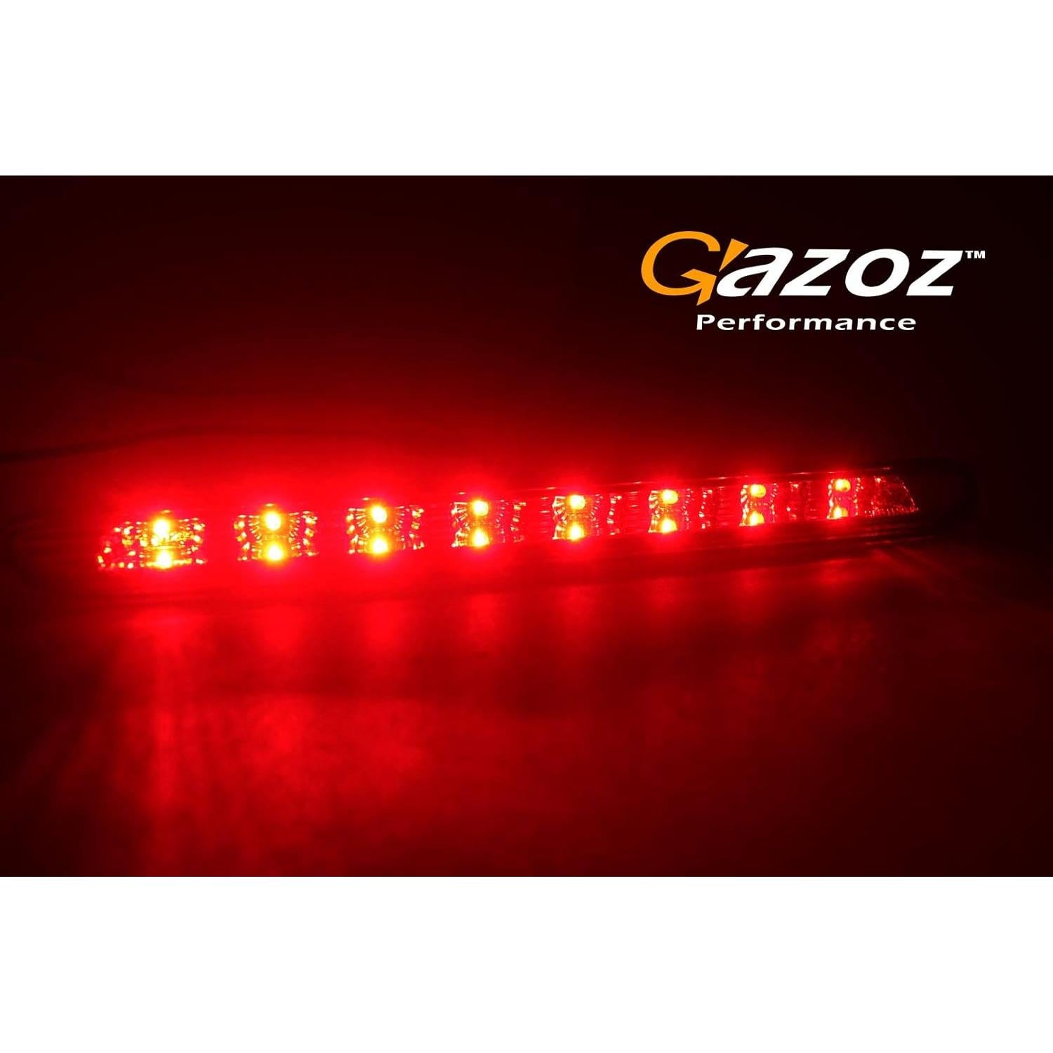Luz de freno tercera LED roja Gazoz para Peugeot 206cc 2001-2008