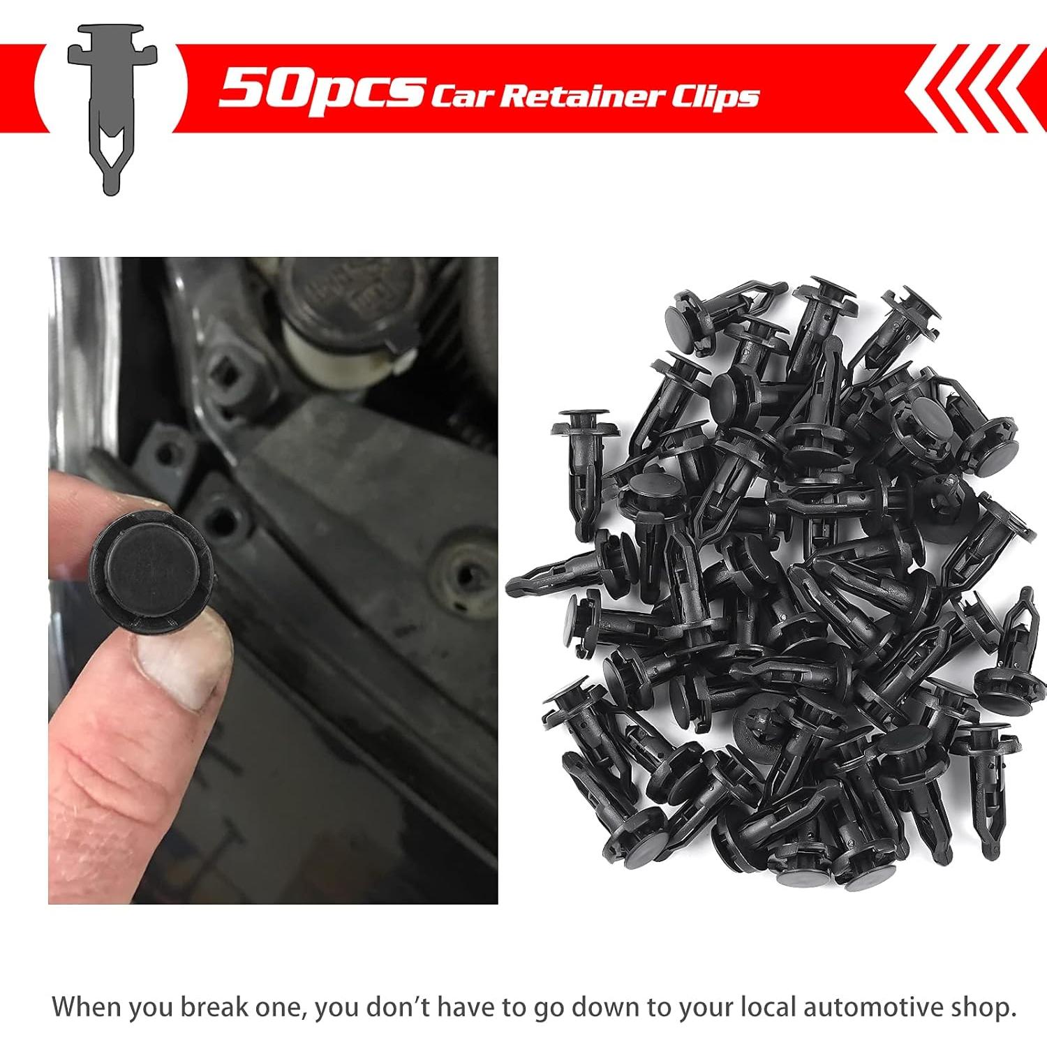 OTUAYAUTO 50 Clips de Remache 9mm para Toyota Lexus Scion