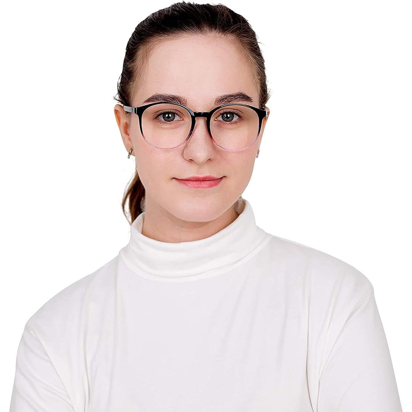 LifeArt Blue Light Blocking Glasses, Anti Eyestrain, Computer Reading Glasses,TV Glasses for Women Men