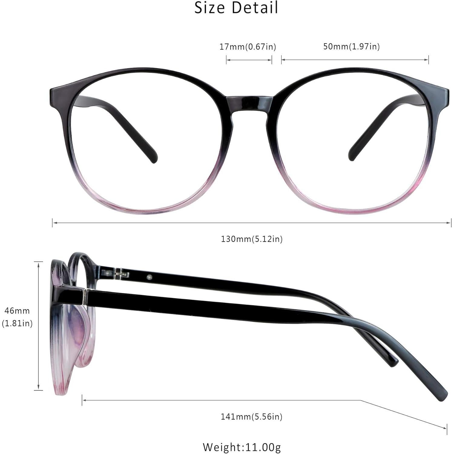 LifeArt Blue Light Blocking Glasses, Anti Eyestrain, Computer Reading Glasses,TV Glasses for Women Men
