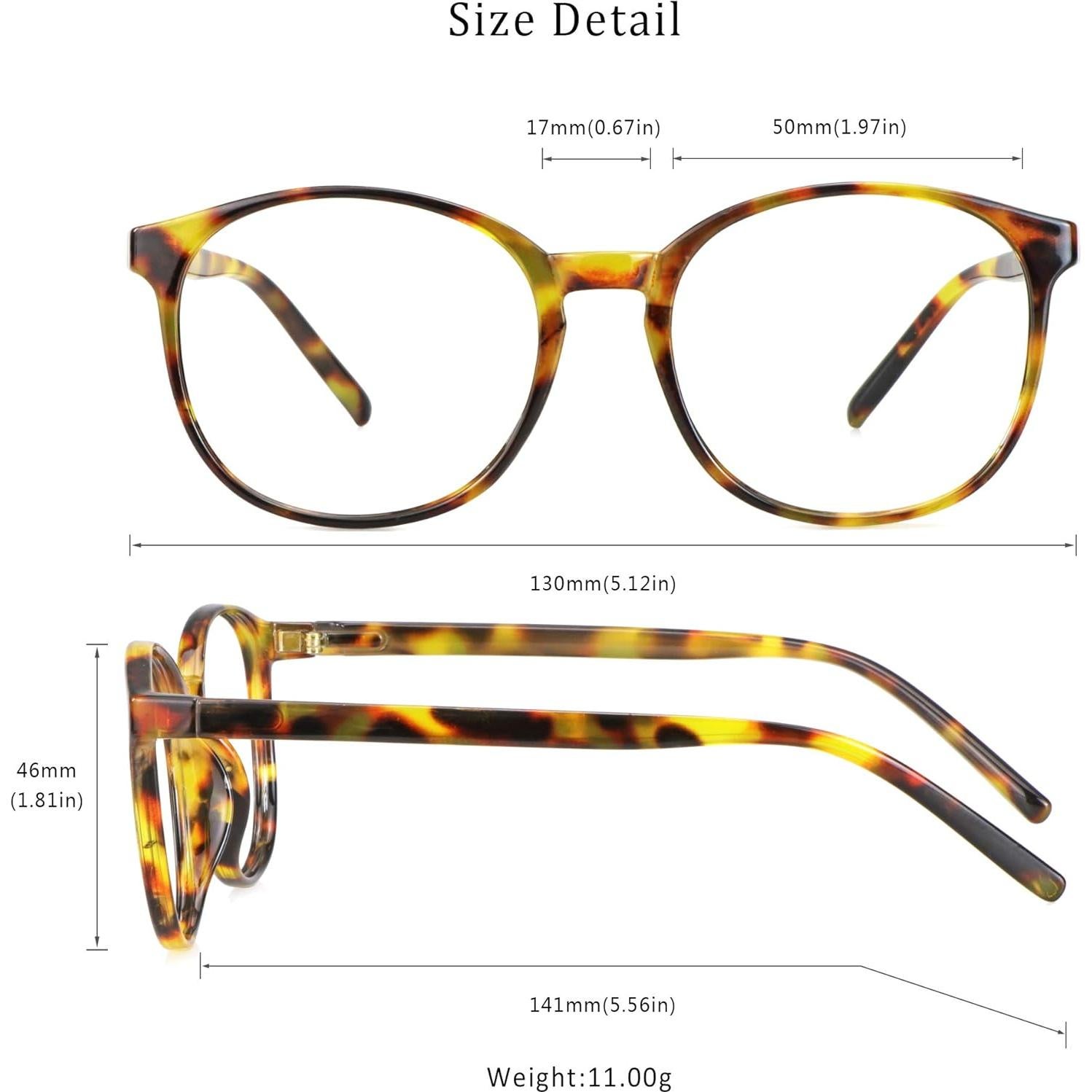 LifeArt Blue Light Blocking Glasses, Anti Eyestrain, Computer Reading Glasses,TV Glasses for Women Men