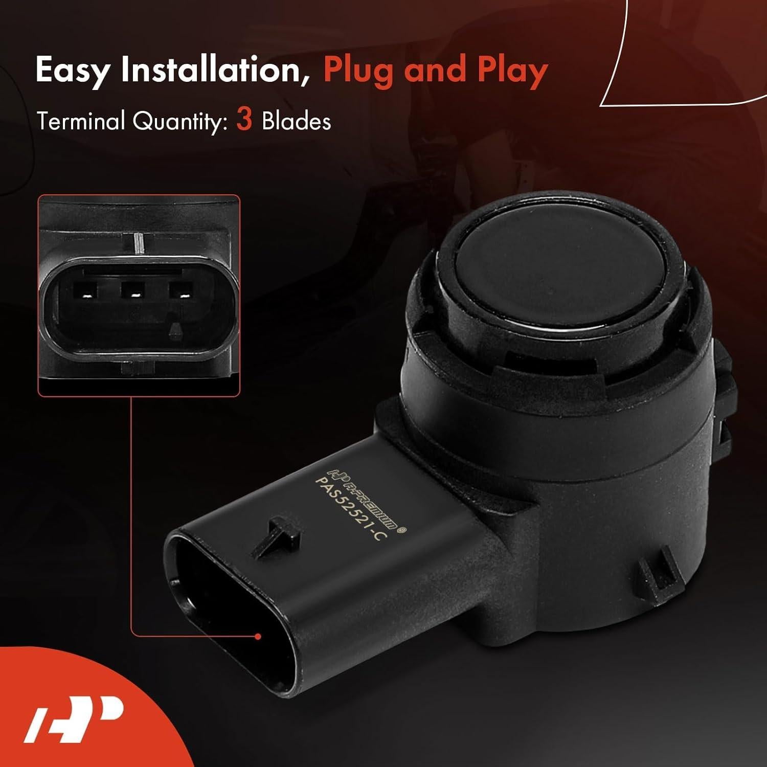 Sensor de Estacionamiento A-Premium para Tesla S/X/Y 2021-2024