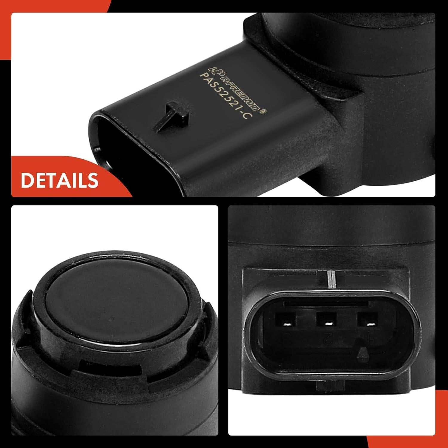 Sensor de Estacionamiento A-Premium para Tesla S/X/Y 2021-2024