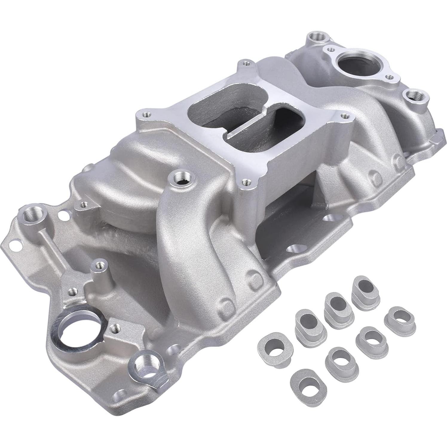 Colector de Admisión Aluminio Woosphy para Chevy Small Block