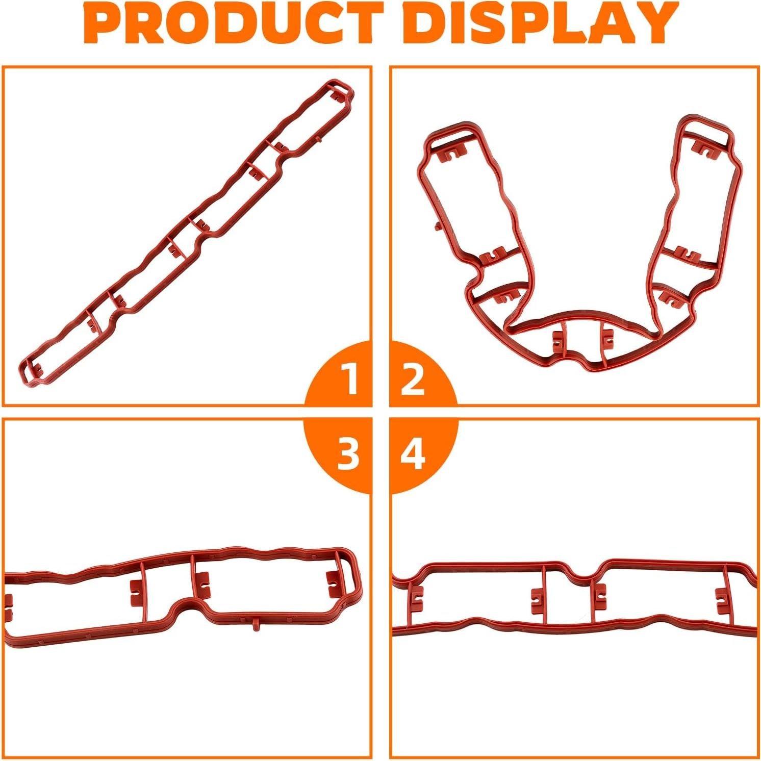 Junta de Colector de Admisión GoaMotors 06F129717D Compatible Audi/VW