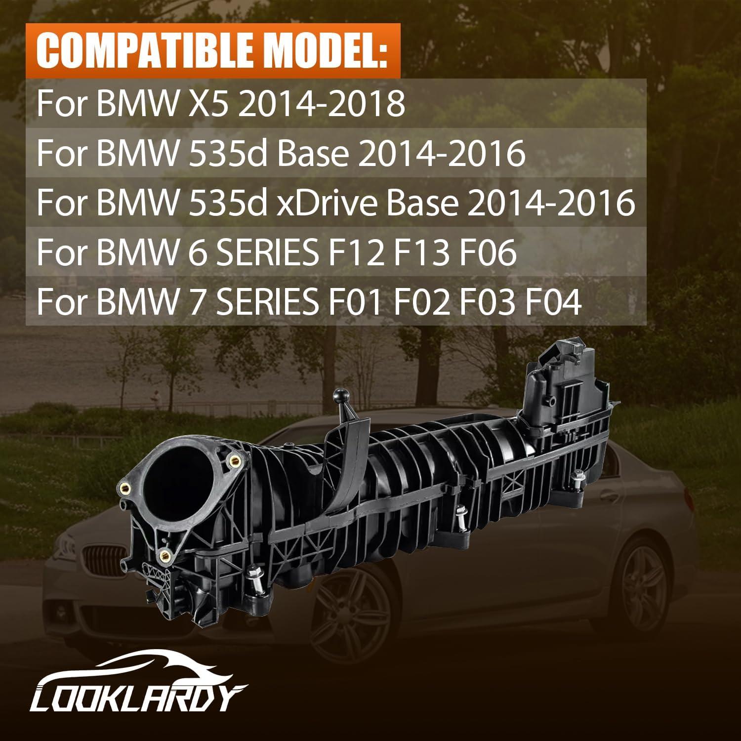 Colector de Admisión Looklardy 11617811909 para BMW X5 2014-2018