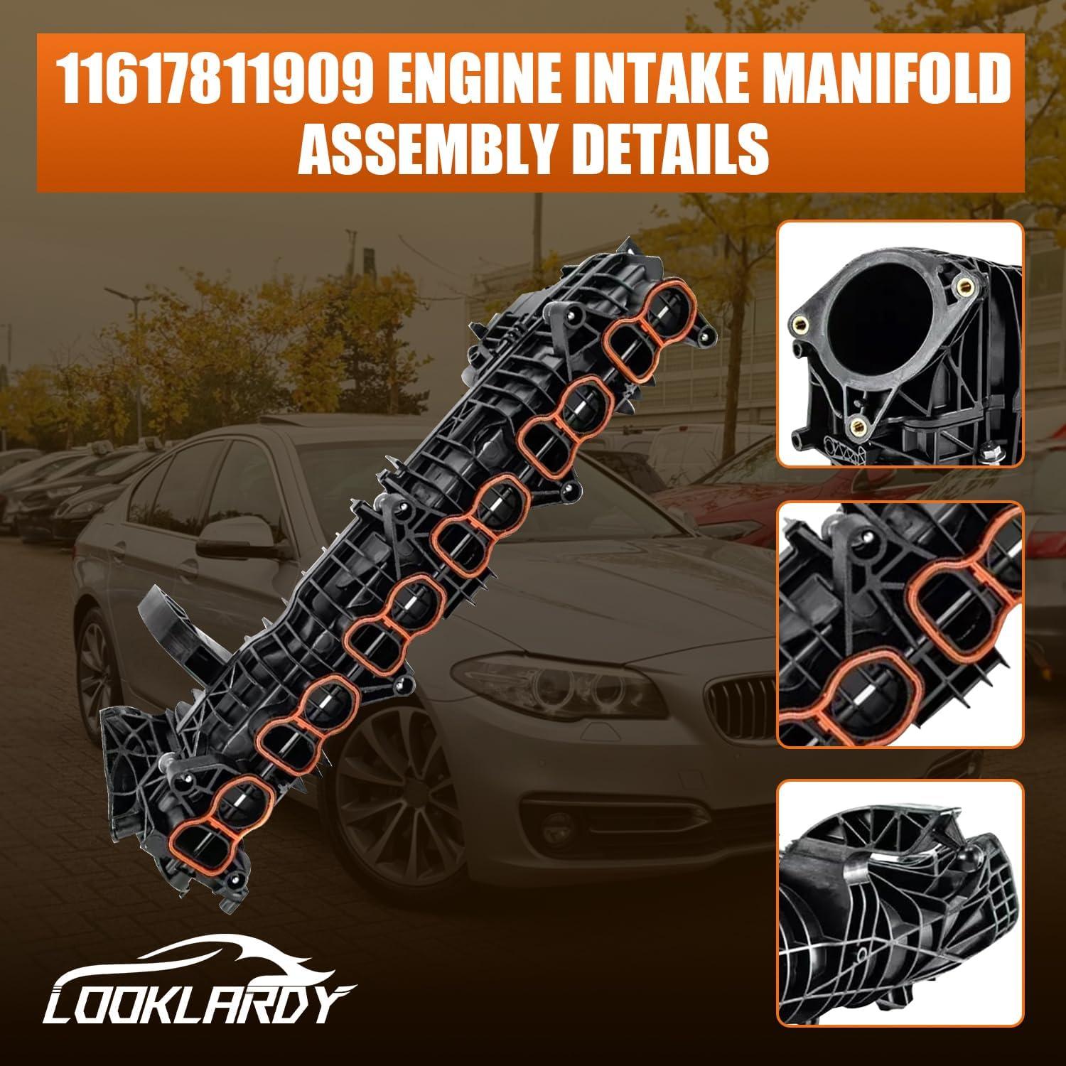 Colector de Admisión Looklardy 11617811909 para BMW X5 2014-2018