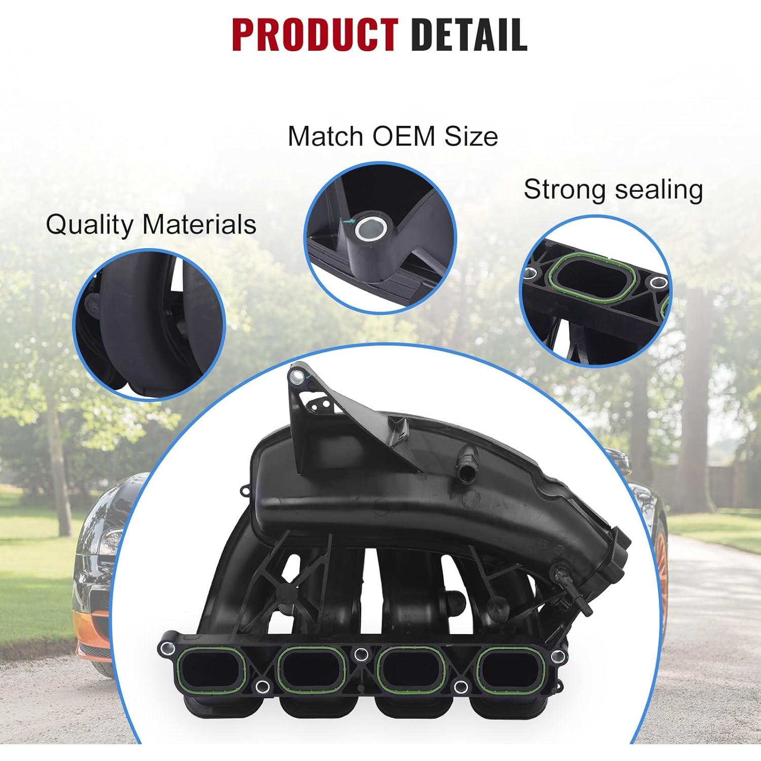 Colector de Admisión TOPAZ 2.0L para Ford Focus y EcoSport