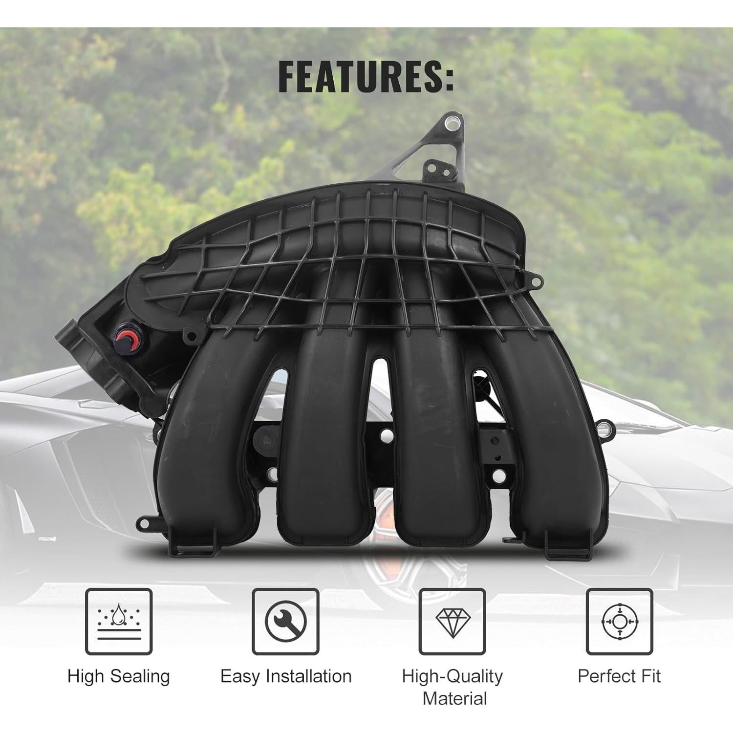 Colector de Admisión TOPAZ 2.0L para Ford Focus y EcoSport