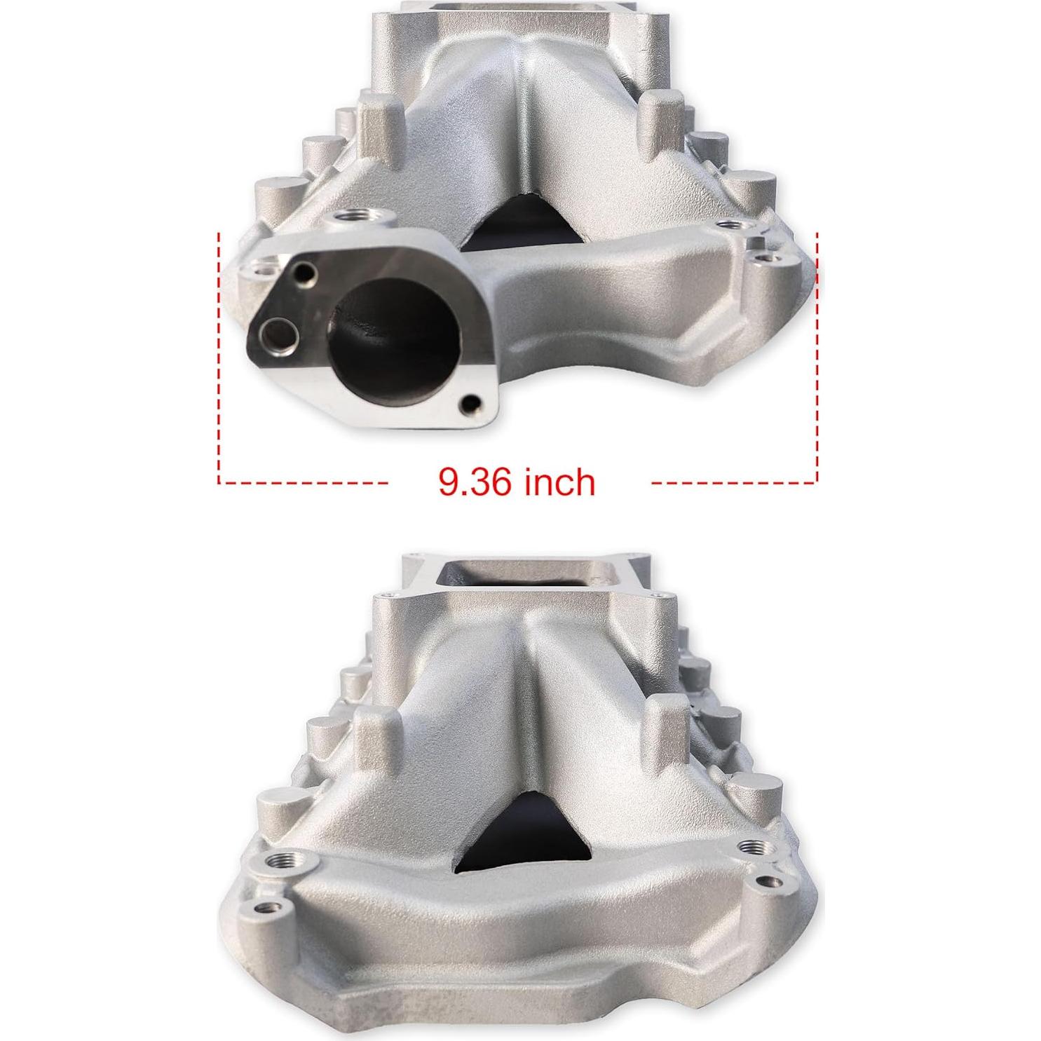 Colector de Admisión Aluminio JGhyperX 4031 para Ford V8 1962-2001