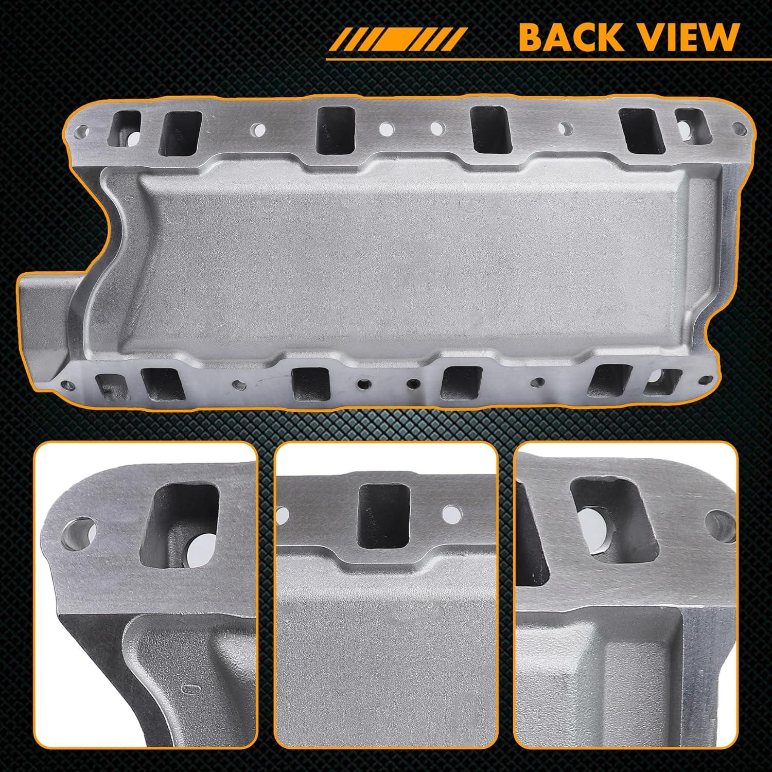 Colector de Admisión Aluminio JGhyperX 4031 para Ford V8 1962-2001