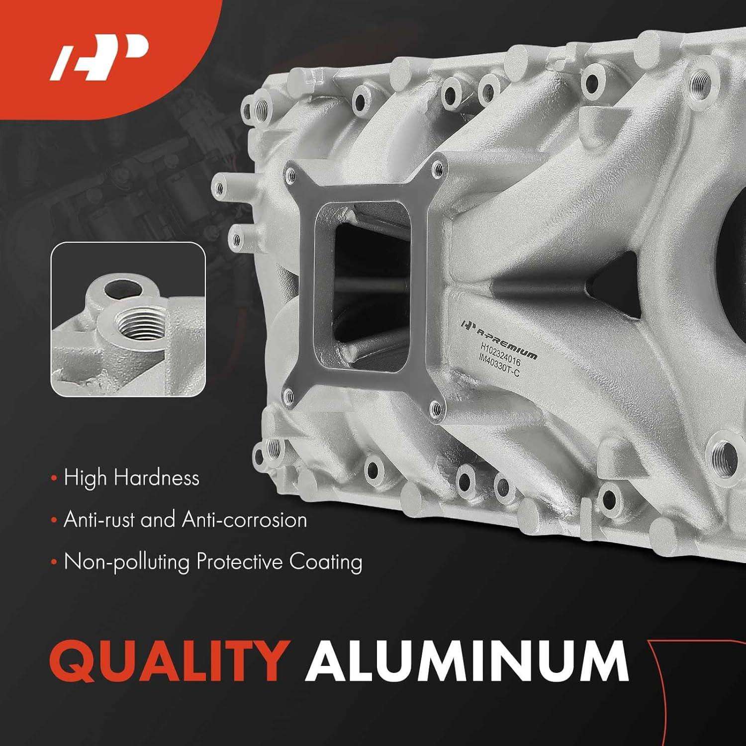 Colector de Admisión Aluminio A-Premium 5.8L 351W 3500-7500 RPM