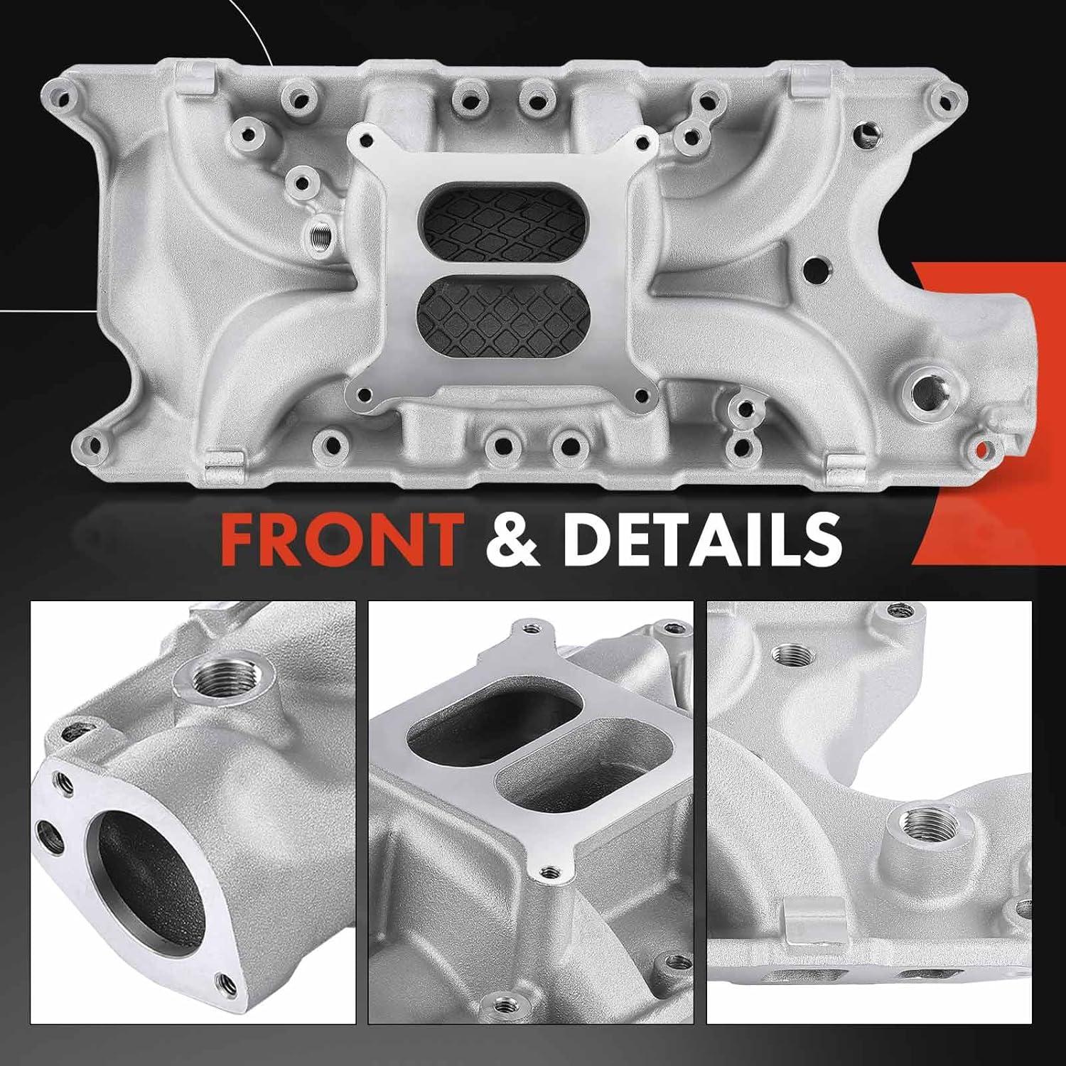 Colector de Admisión Doble Plano Aluminio A-Premium 289/302 SBF