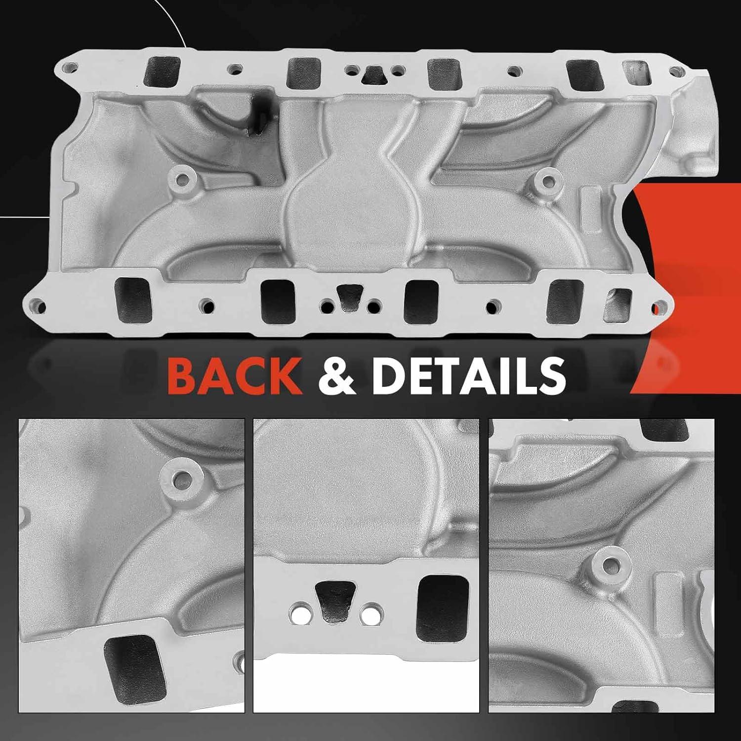 Colector de Admisión Doble Plano Aluminio A-Premium 289/302 SBF