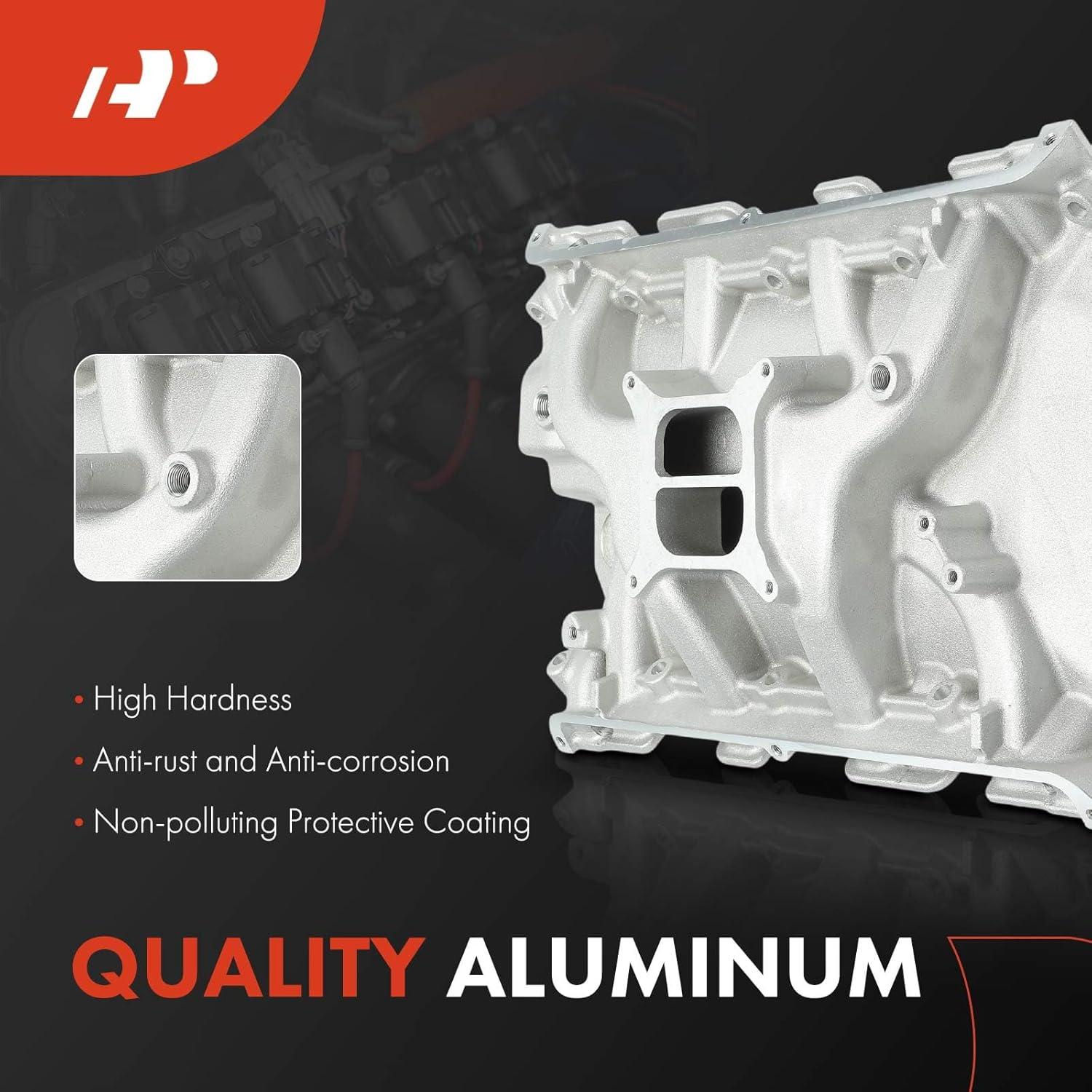 Colector de Admisión A-Premium Aluminio Doble Plano V8