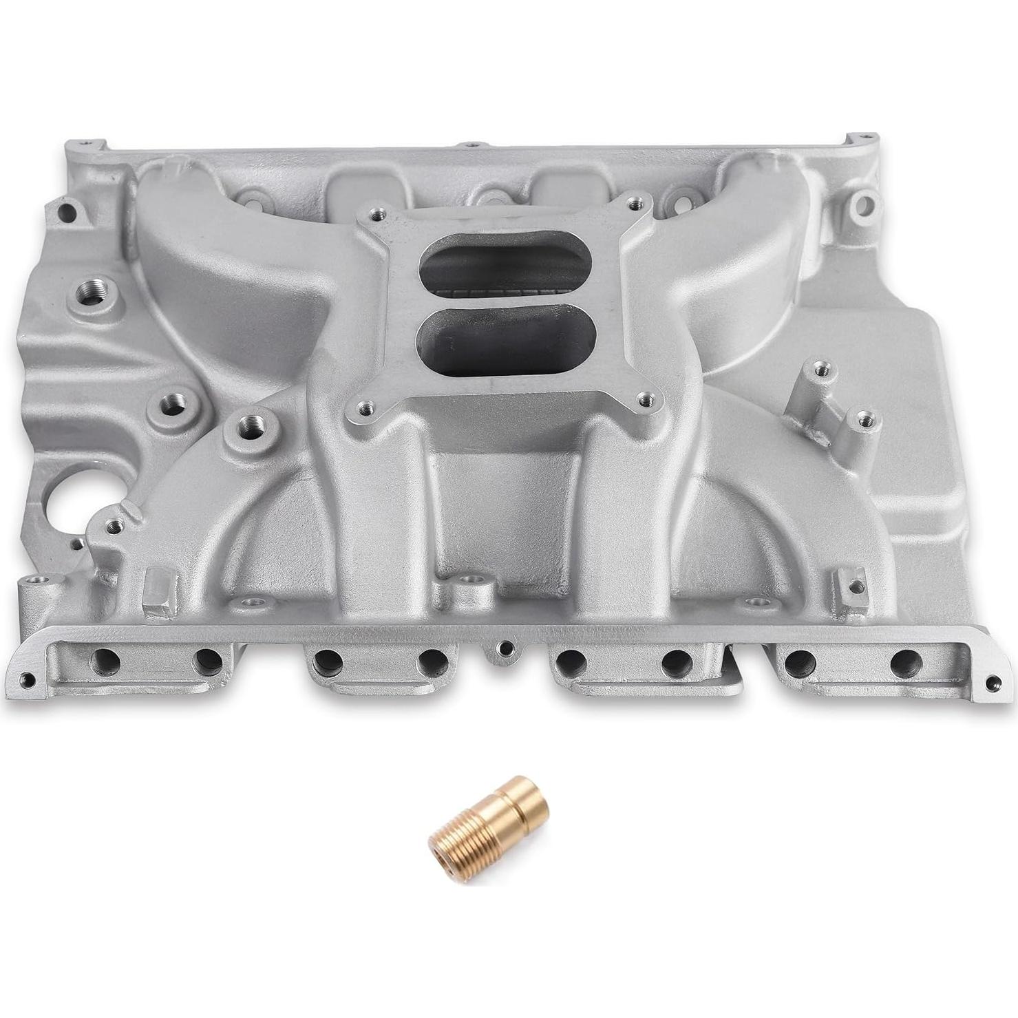 Colector de Admisión Aluminio Haytalras 7105 Doble Plano V8