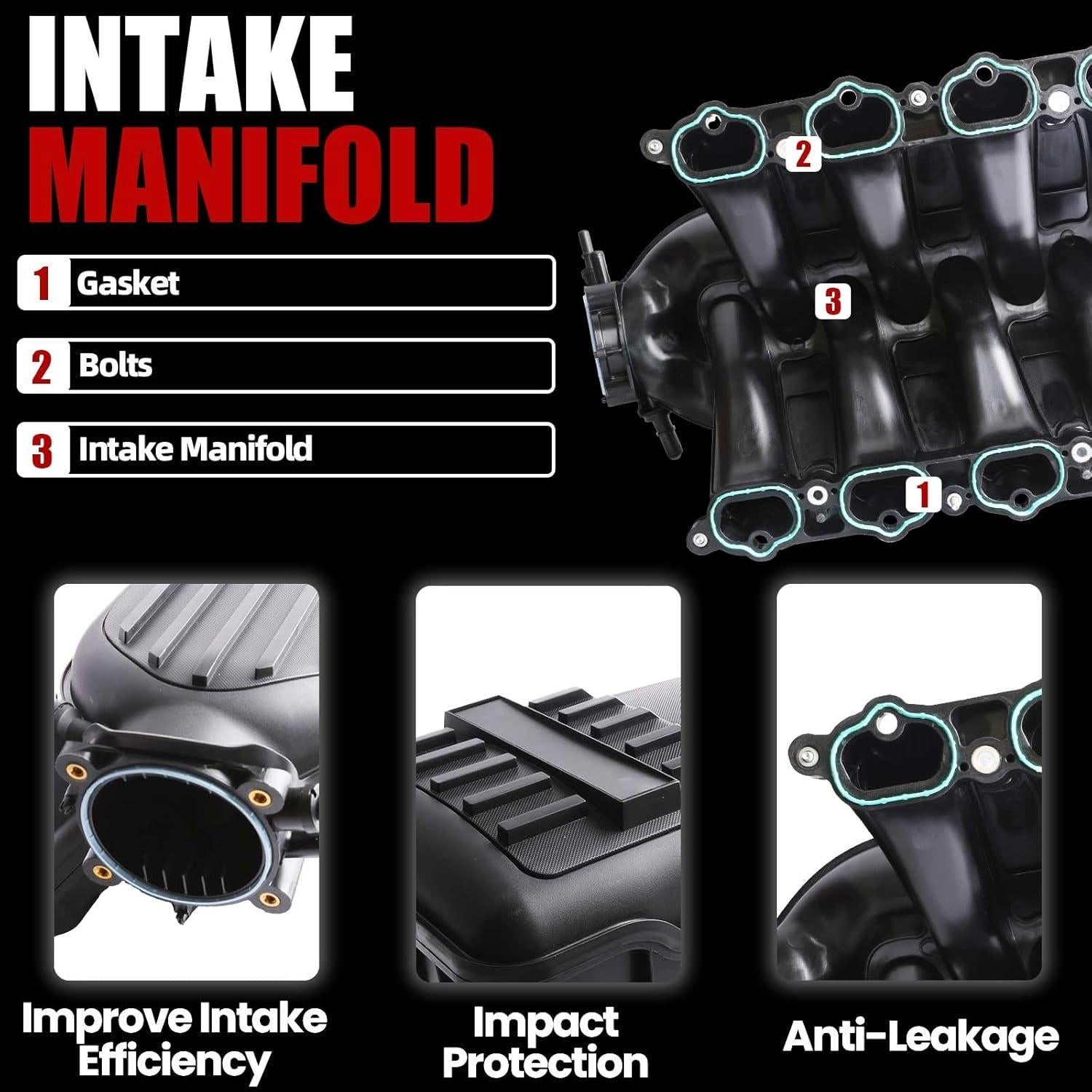 Colector de Admisión MITZONE para Ford Mustang 5.0L 2011-2014