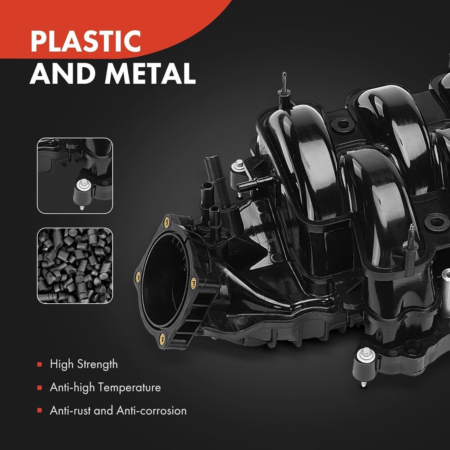 Colector de Admisión A-Premium para Ford Mustang 2018-2023 5.0L