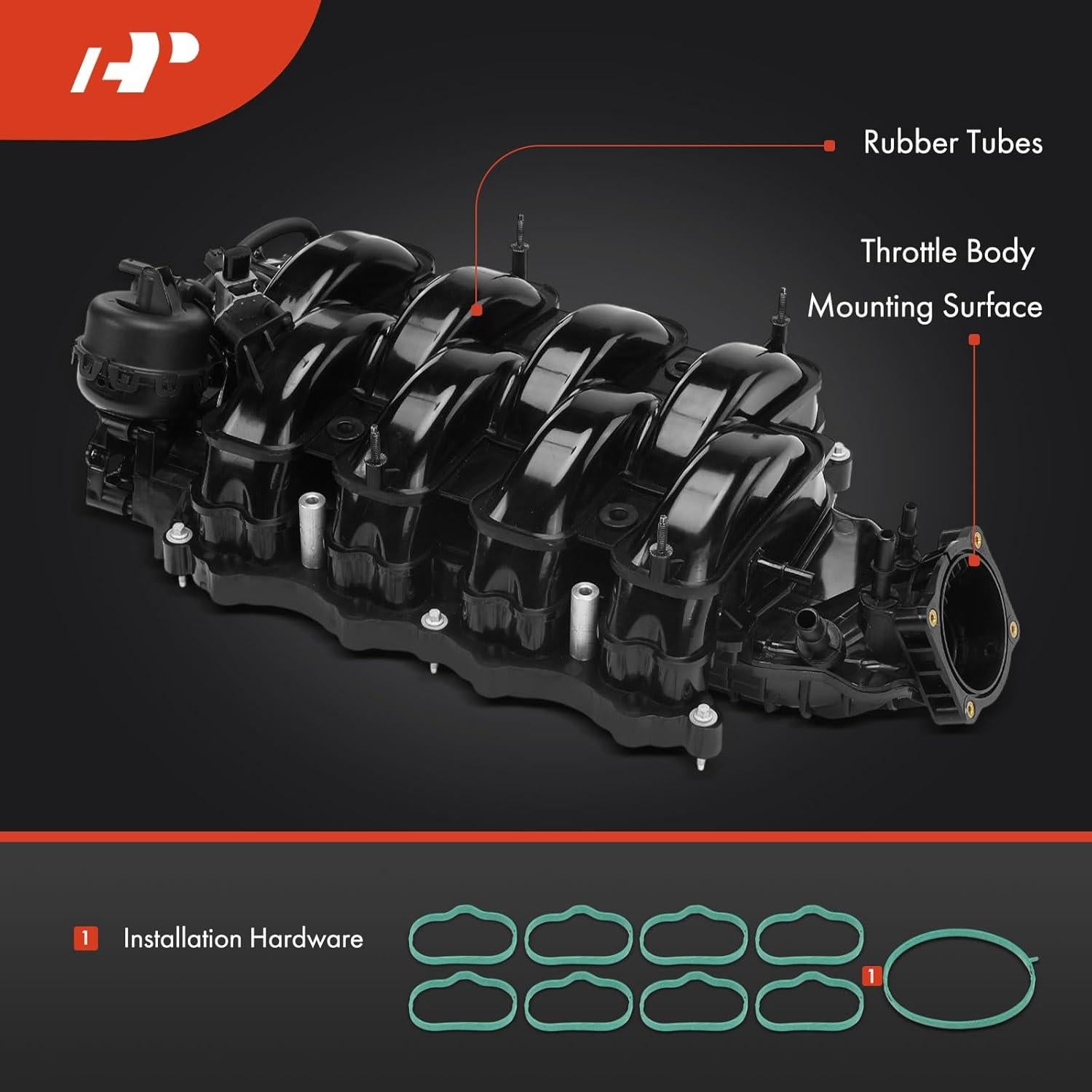 Colector de Admisión A-Premium para Ford Mustang 2018-2023 5.0L