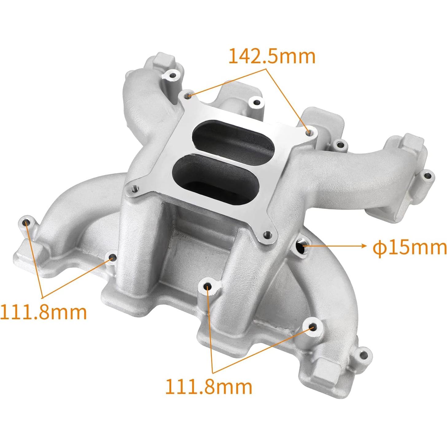 Colector de Admisión Doble Plano Dokili 300-130 V8 5.7L 6.0L
