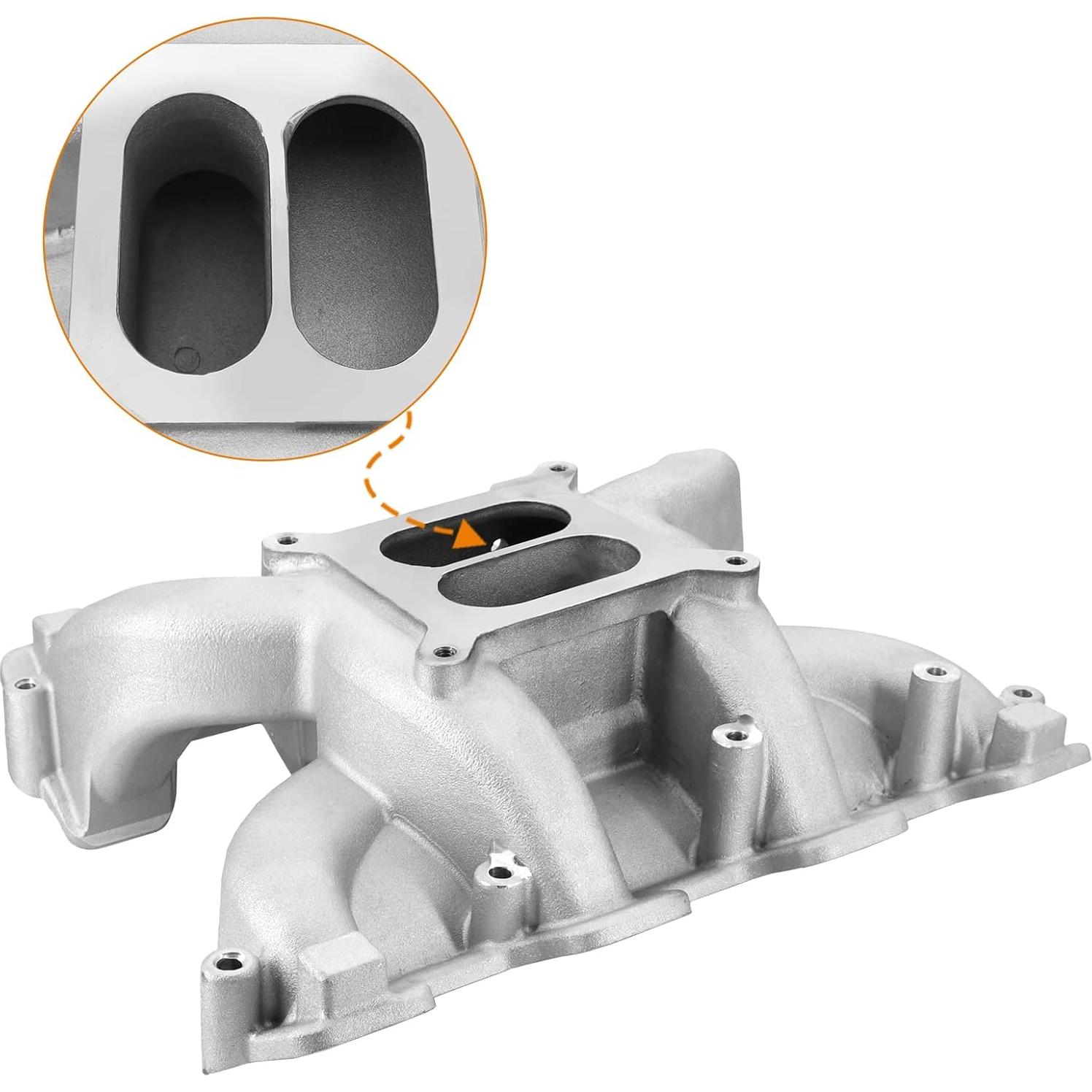 Colector de Admisión Doble Plano Dokili 300-130 V8 5.7L 6.0L