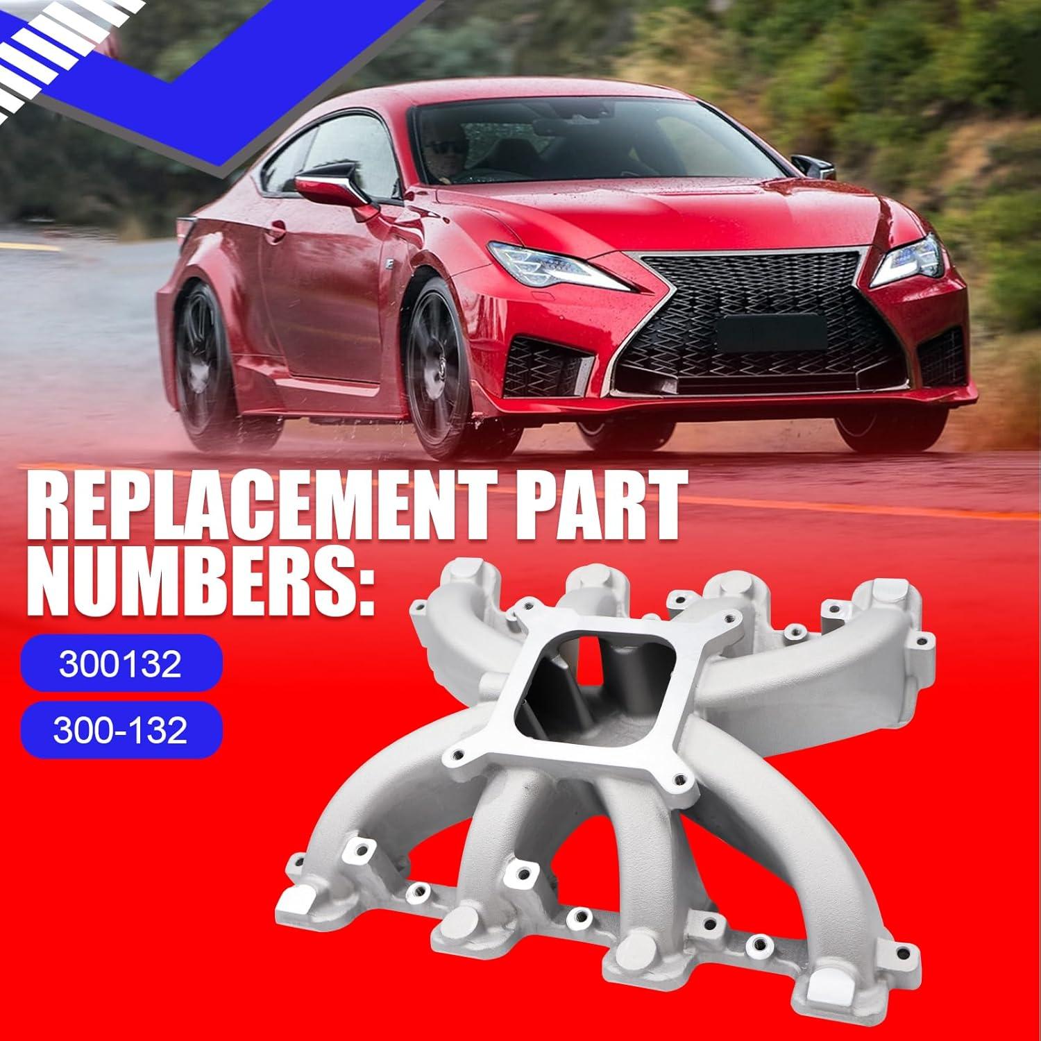 Colector de Admisión SMMS 300-132 para Chevy Camaro Corvette V8