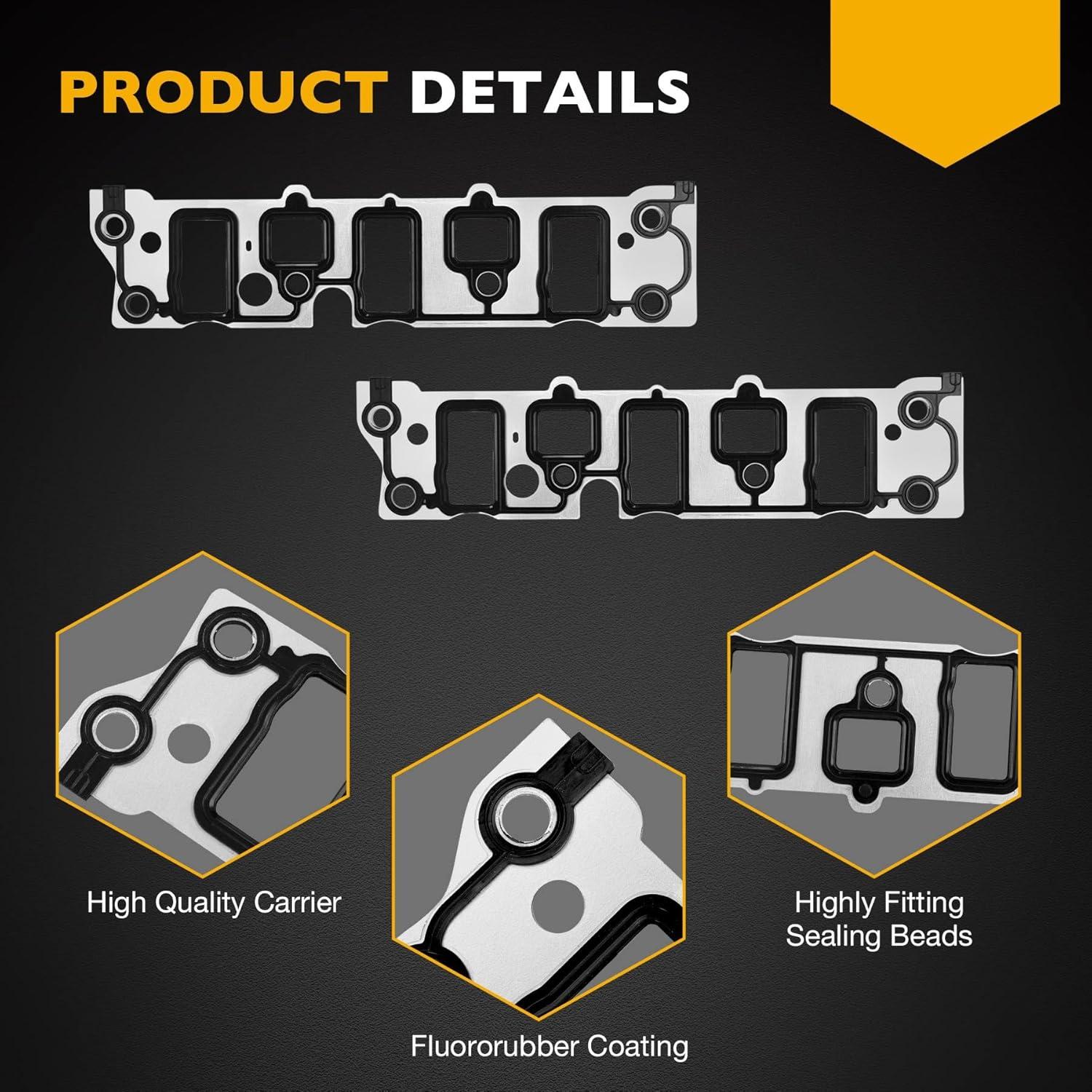 Juego de Juntas Colector de Admisión 3.8L Gledewen Compatible