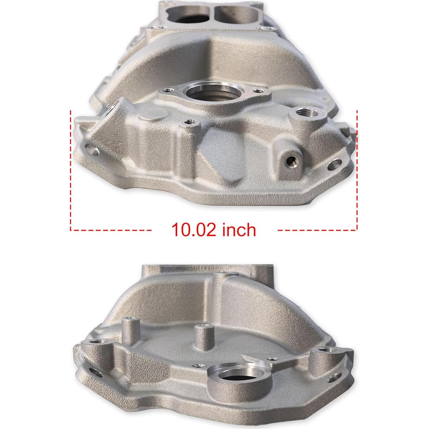 Colector de Admisión Aluminio JGhyperX Doble Plano Chevy V8