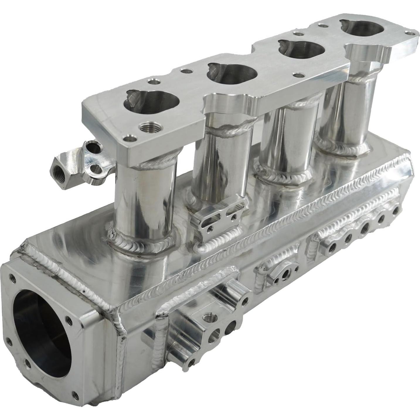 Colector de Admisión D15 D16 Bull Boost Plata para Honda Civic