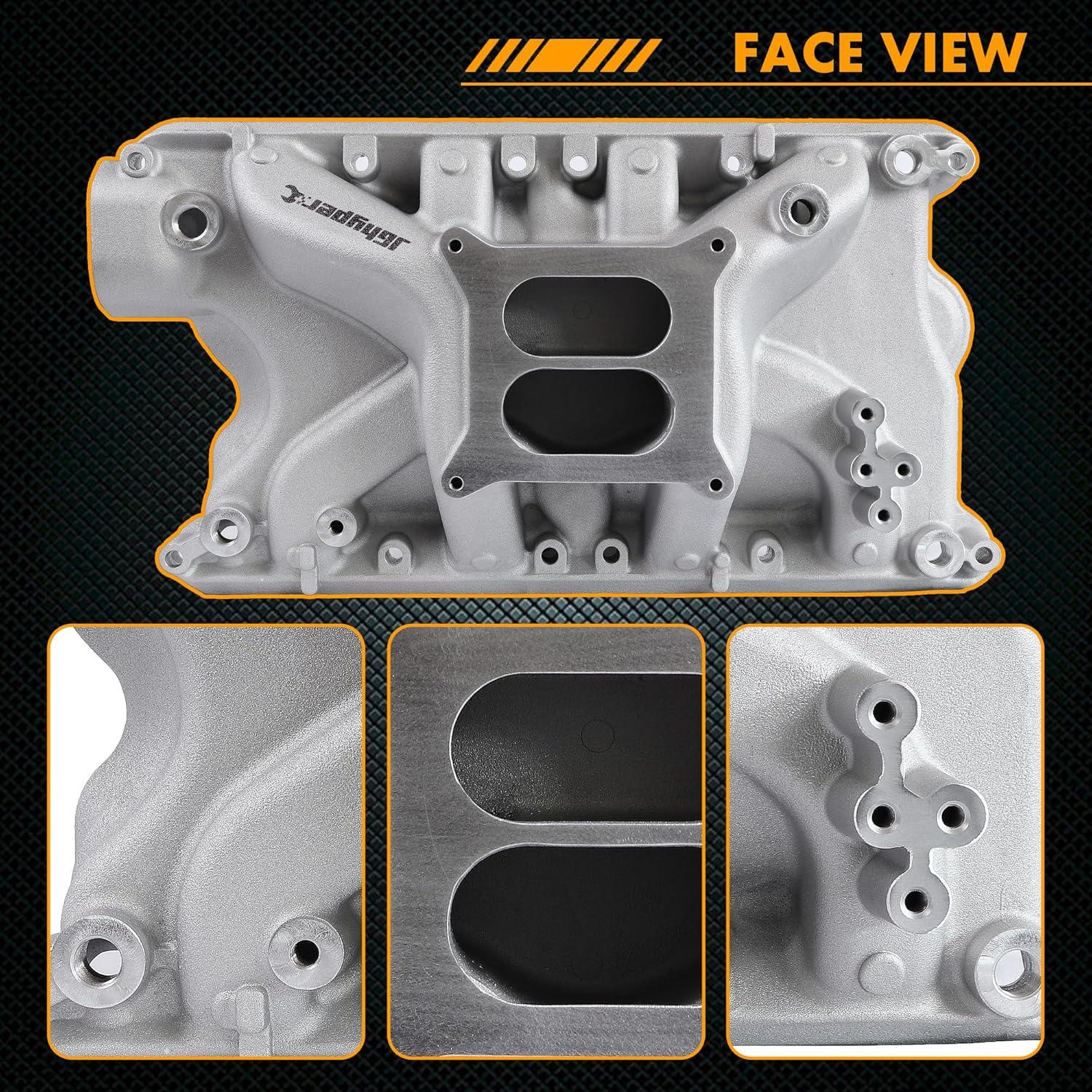 Colector de Admisión Aluminio JGhyperX 7181 84023 5.8L V8