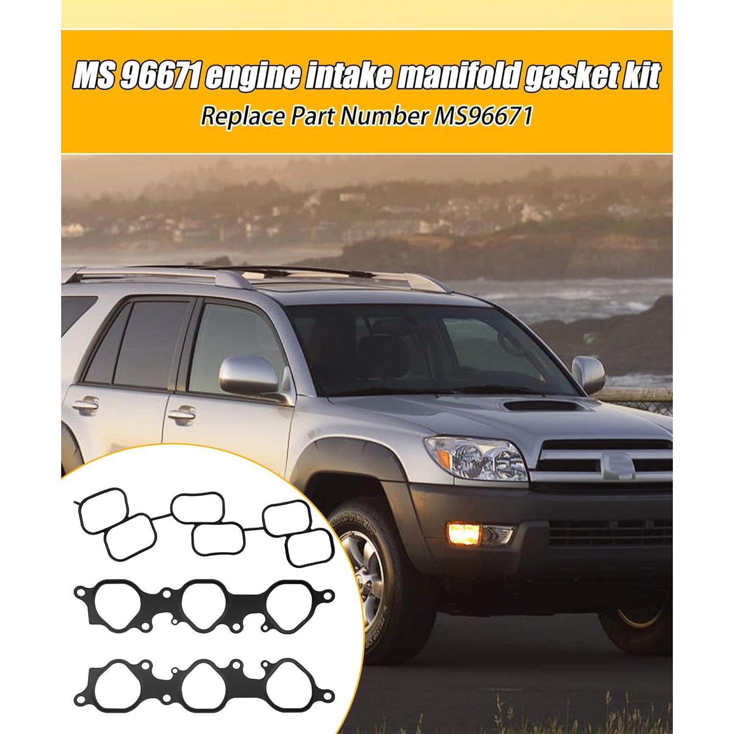 Juego de Juntas del Colector de Admisión GIBACAD MS96671 para Toyota