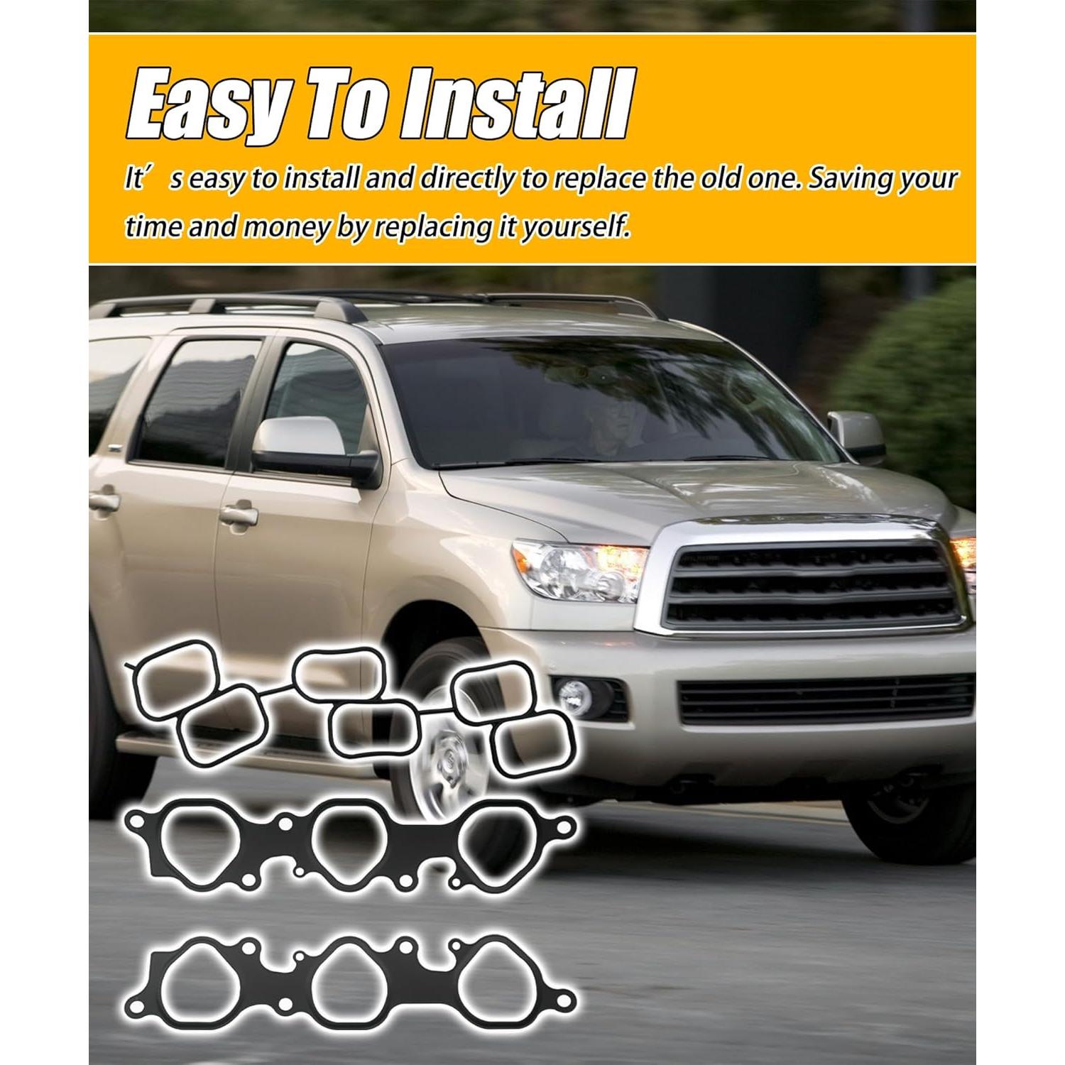 Juego de Juntas del Colector de Admisión GIBACAD MS96671 para Toyota