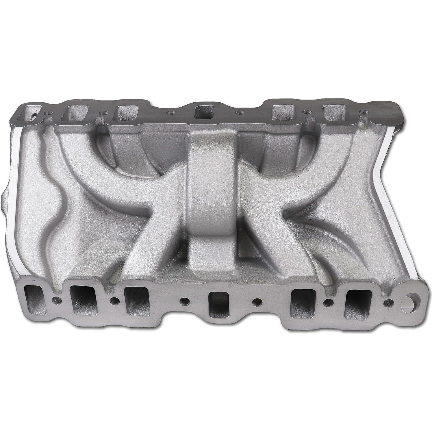 Colector de Admisión Aluminio JGhyperX 7111 Doble Plano 13.46 cm