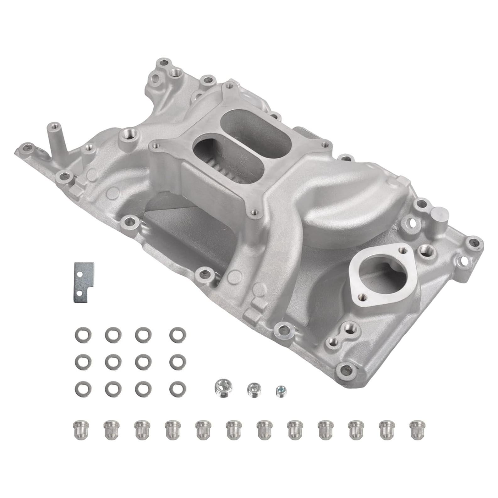 Colector de Admisión BATONECO Doble Plano Aluminio 318 V8