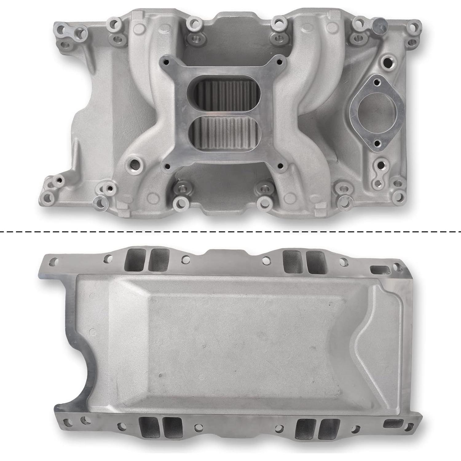 Colector de Admisión BATONECO Doble Plano Aluminio 318 V8