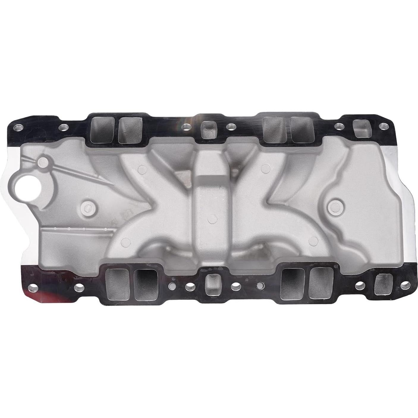 Colector de Admisión Aluminio NEWZQ para Chevy 305 350 383 1955-1986