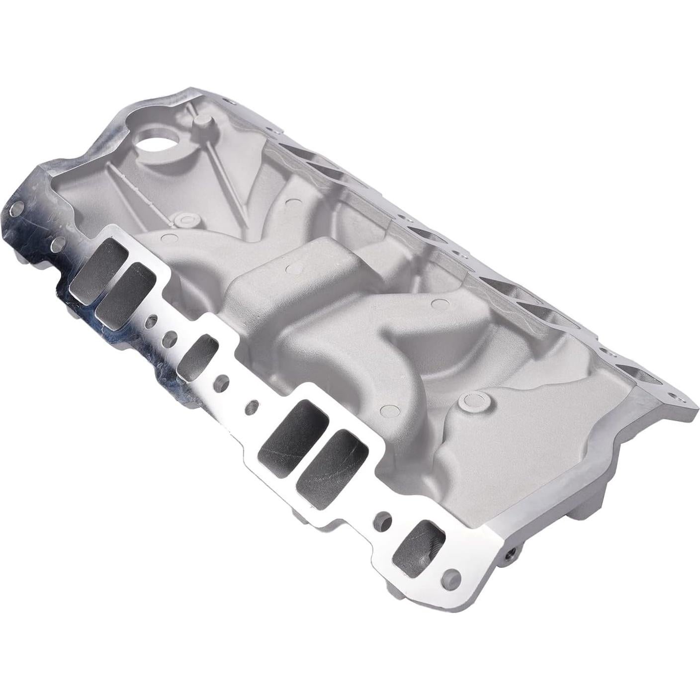 Colector de Admisión Aluminio NEWZQ para Chevy 305 350 383 1955-1986