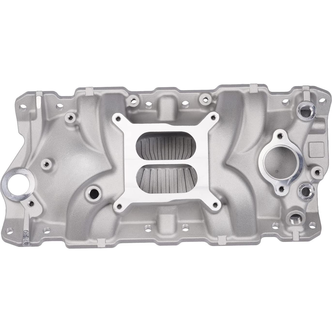 Colector de Admisión Aluminio NEWZQ para Chevy 305 350 383 1955-1986