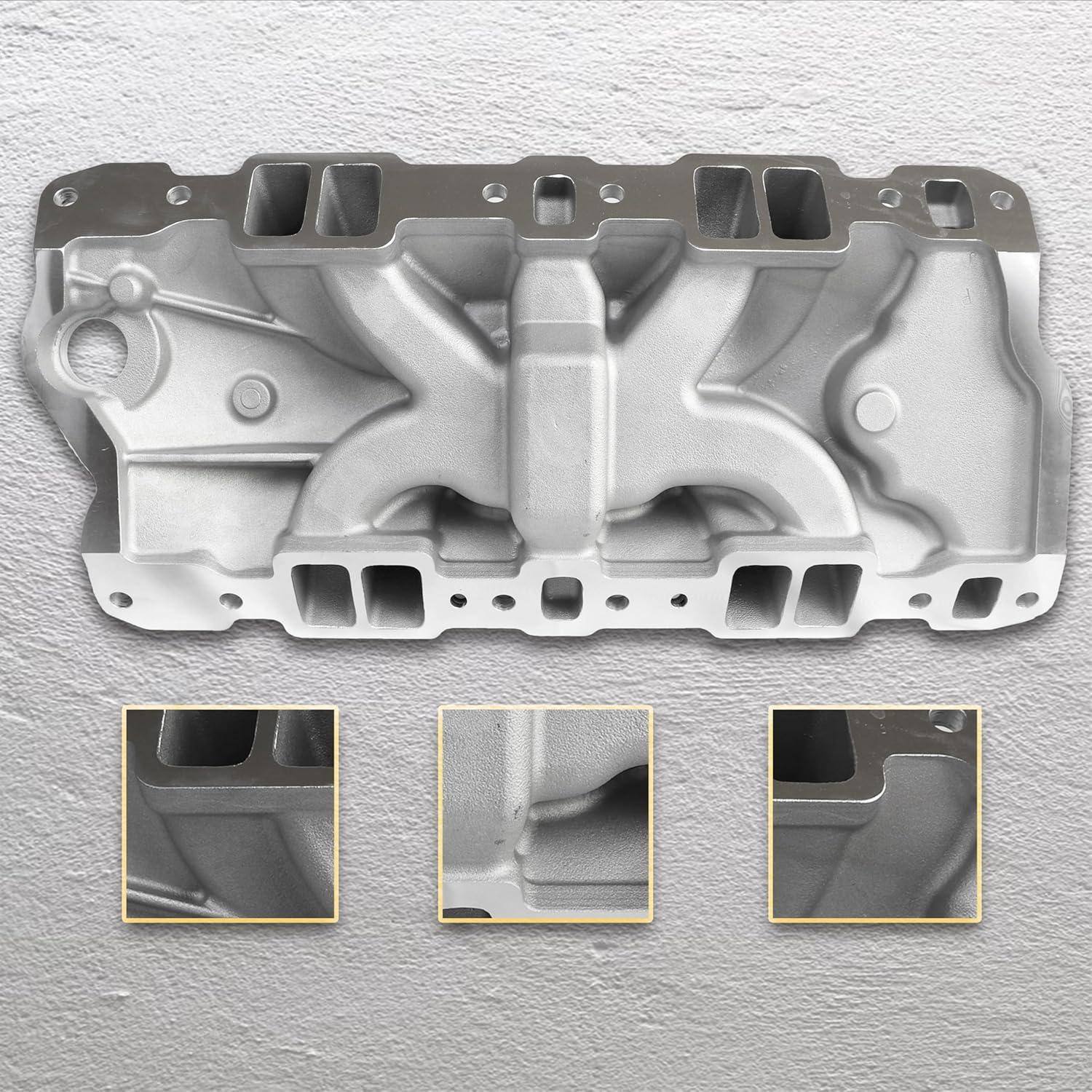 Colector de Admisión Aluminio Haytalras 2701 Doble Plano 10.85cm